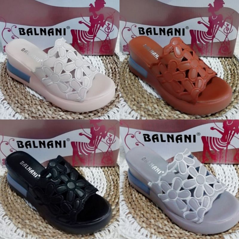 NEW.. SANDAL WEDGES BALNANI ORIGINAL IMPORT