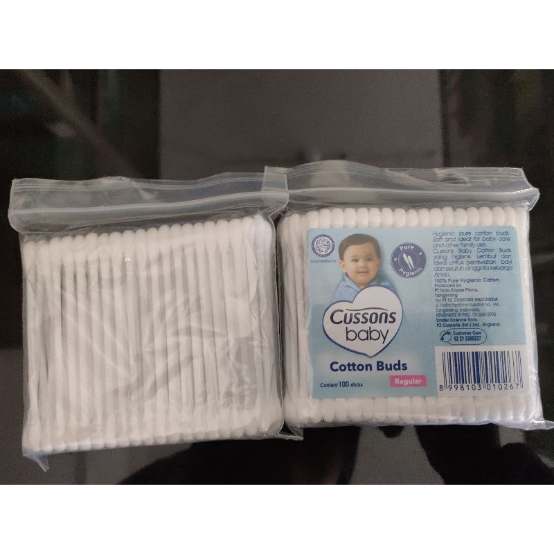 CUSSON BABY Cotton Buds Isi 100 cuton bud