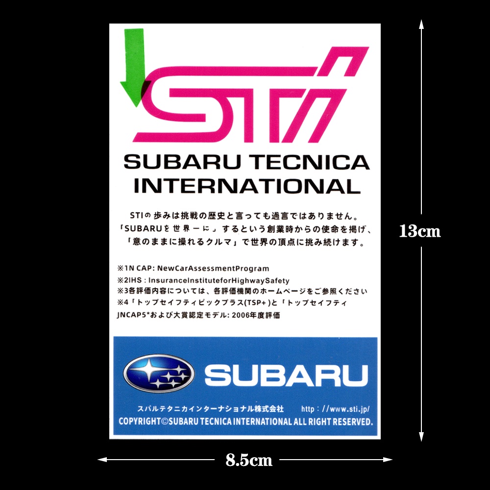 Sticker Dekorasi Kaca Depan Mobil Motif Tulisan Subaru Untuk Suabru XV Legacy Forester Impreza WRX STI