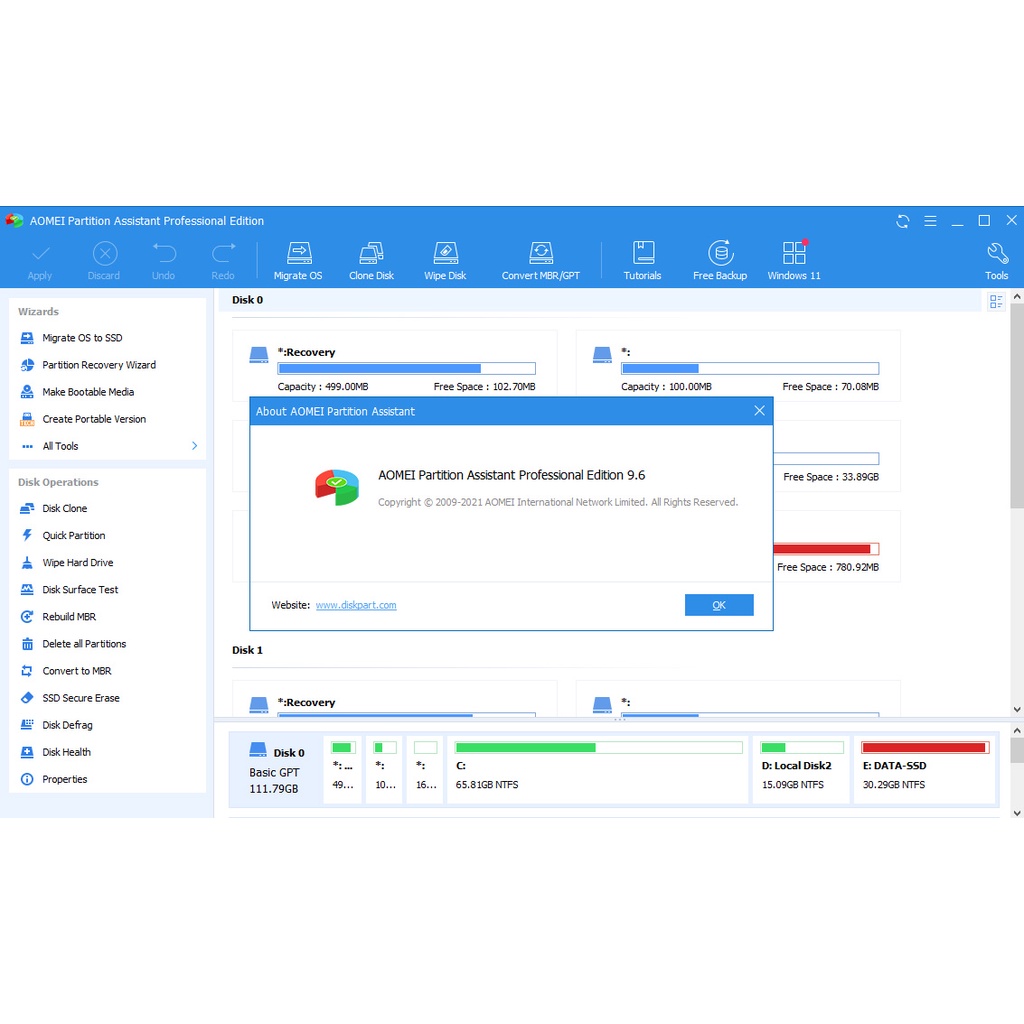 AOMEI Partition Assistant 10 Terbaru 2023 Full Version Lifetime