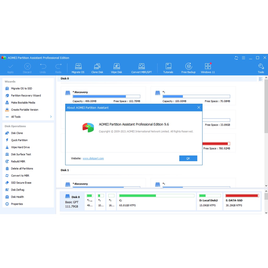 AOMEI Partition Assistant 10 Terbaru 2023 Full Version Lifetime