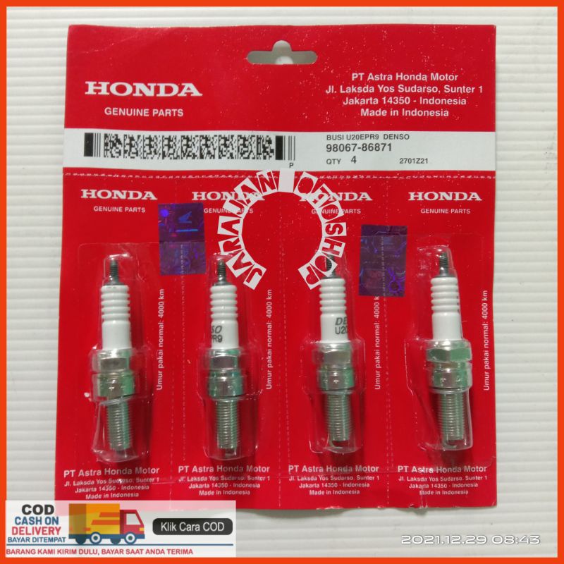 BUSI DENSO U20EPR9 BUSI VARIO BEAT BUSI DENSO NMAX JUPITER MX SATRIA F