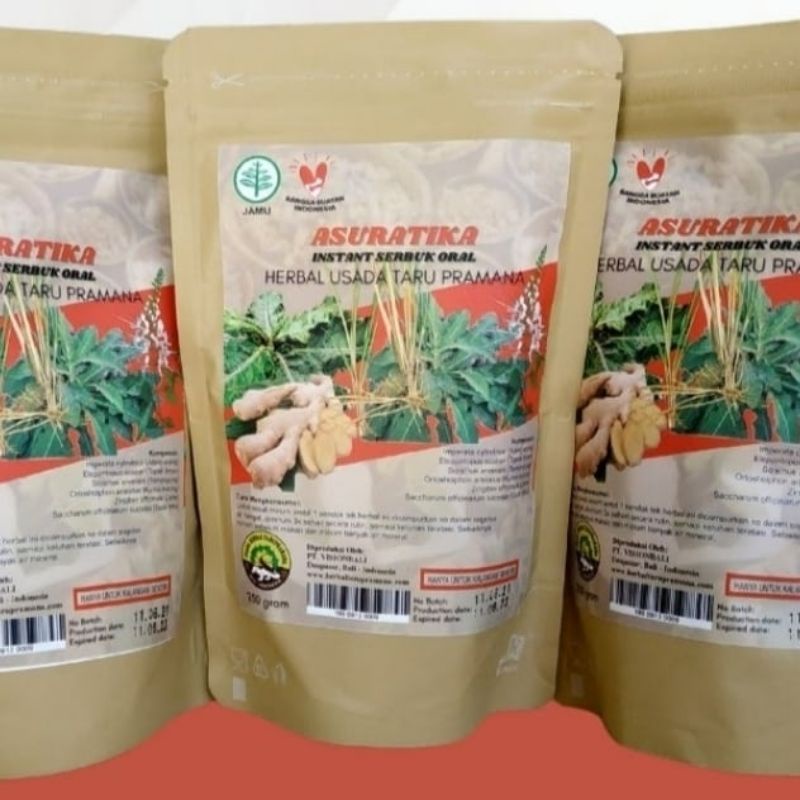 

Herbal Asuratik detok Usada Taru Pramana