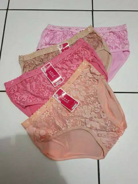 Celana dalam wanita berukat full / free size