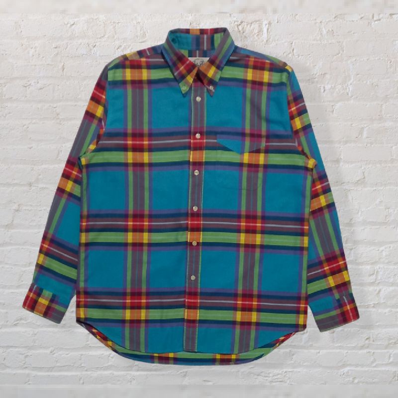 baju kemeja flanel pria Pair Shine Rainbow PL