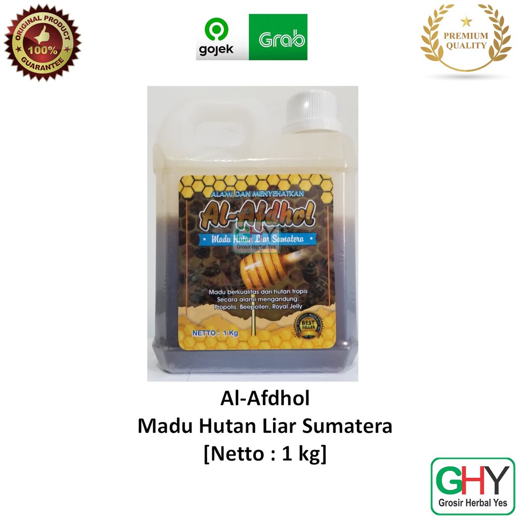 

Madu super Al Afdhol Sumatera 1 kg