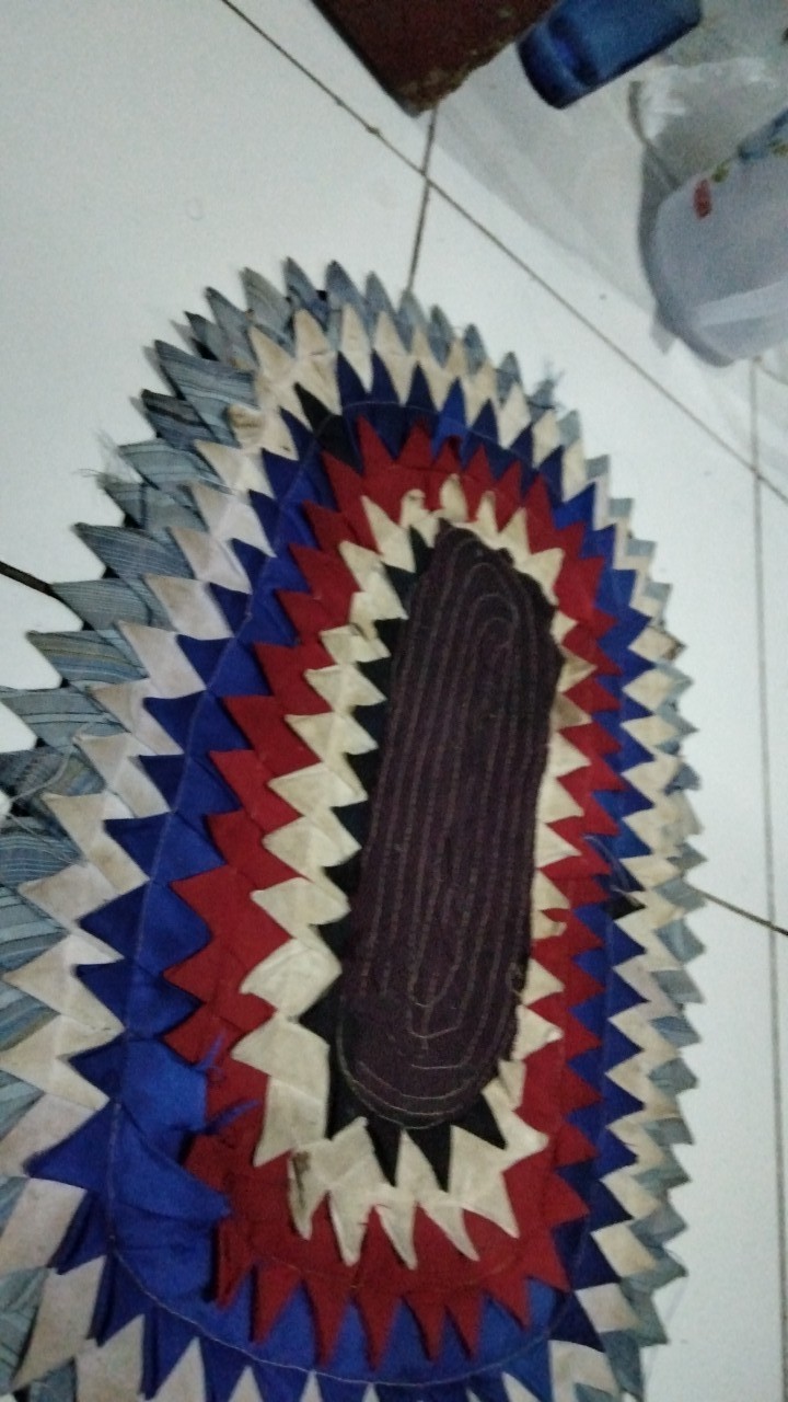 Bahan Kain Sprei Disperse Mikrotex Motif Kotak Kotak Meteran