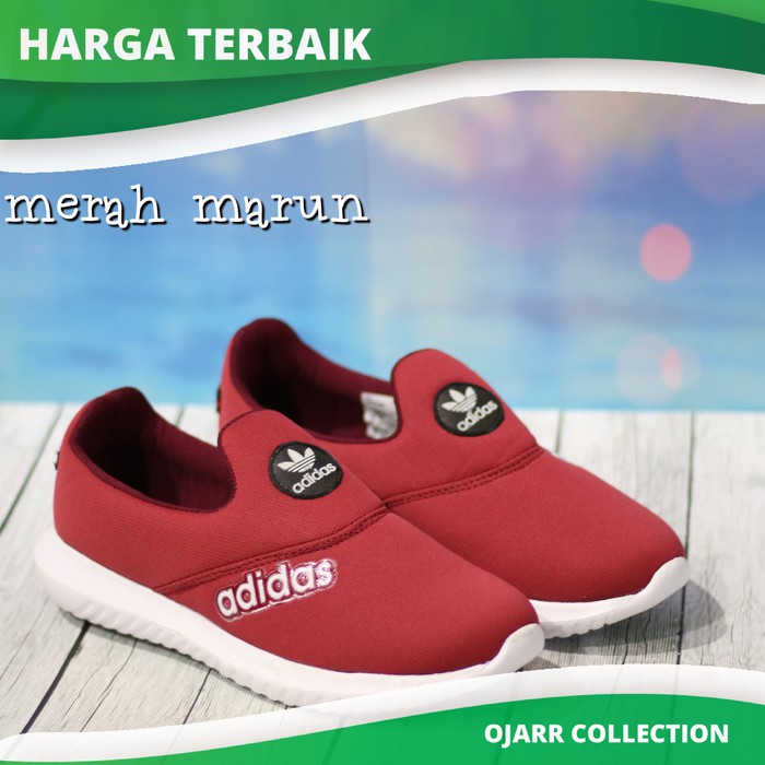 Sepatu Adidas Slip On Pria Wanita Cewe Cowo Laki Perempuan Grade Ori