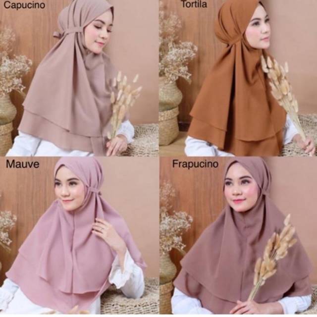 JILBAB 2 LAYER