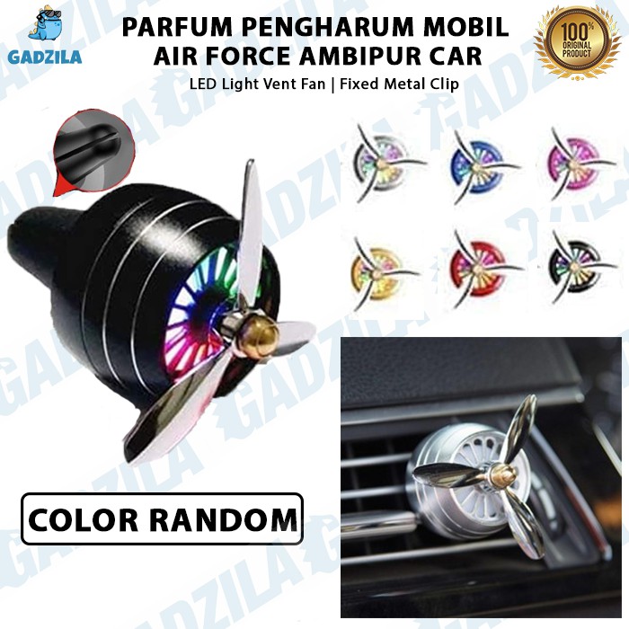 PARFUM MOBIL AIR FORCE VENT CLIP MODEL BALING AMBIPUR PENGHARUM CABIN