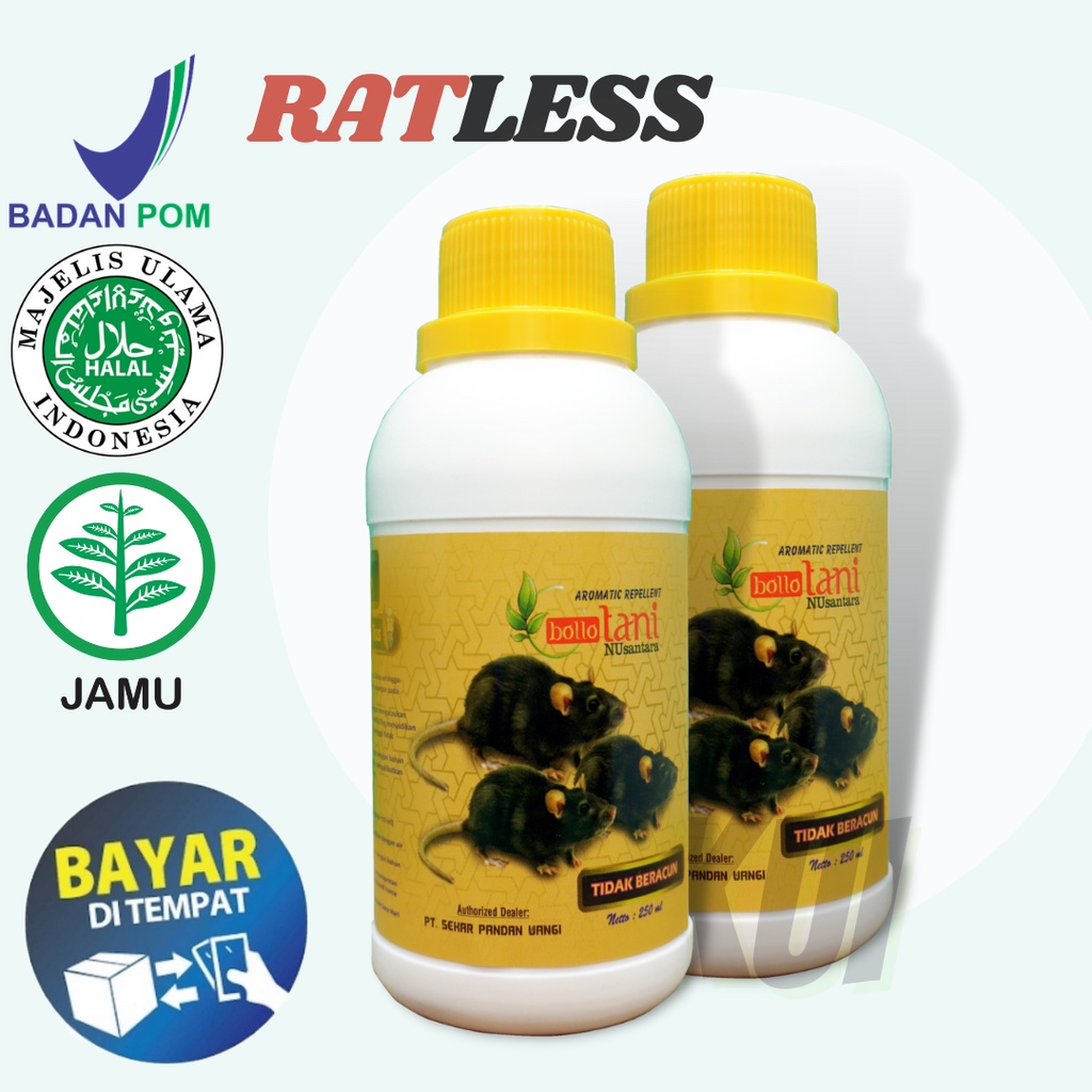 OBAT RACUN TIKUS RATLESS RACUN TIKUS AMPUH UNTUK MENGUSIR TIKUS ANTI BAU BANGKAI COCOK UNTUK RUMAH A