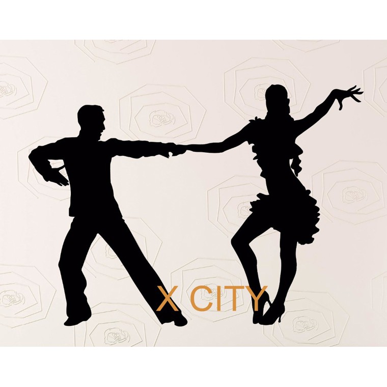 Stiker Dinding Desain Siluet Penari Latin Shopee Indonesia