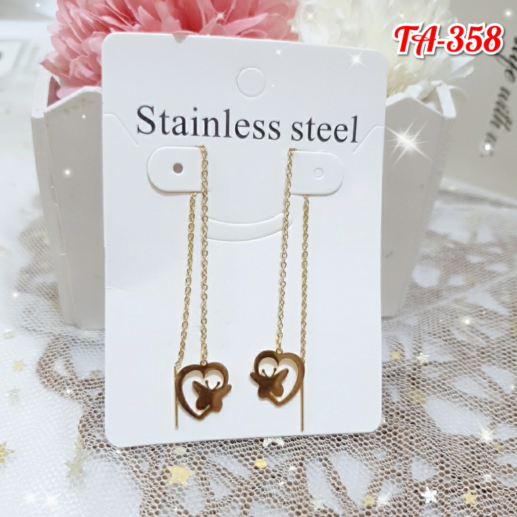 PROMO TITANIUM ANTING JURAI FASHION KOREA ANTI KARAT/COD