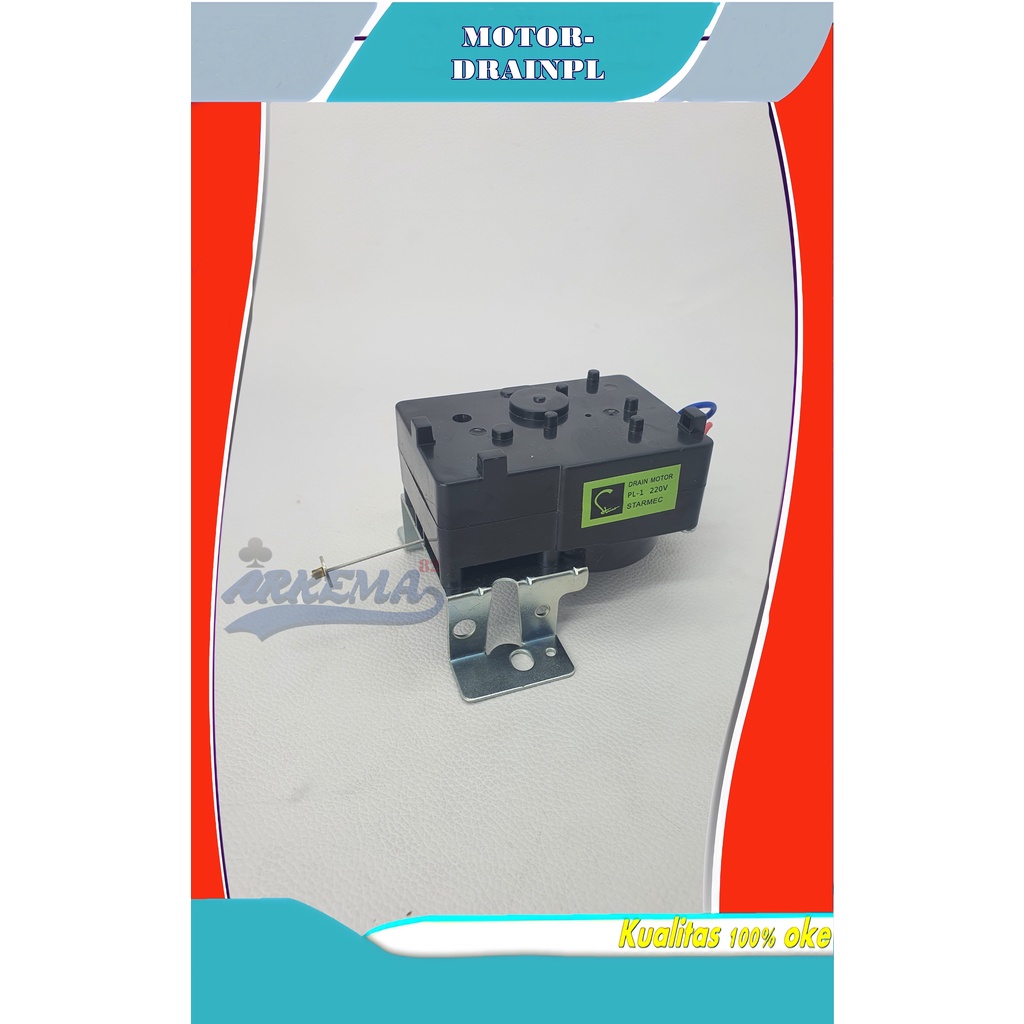 MOTOR DRAIN PL-1 | DREN TARIKAN BUANGAN AIR MESIN CUCI RETRACTOR UMUM MULTI UNIVERSAL SAMSUNG DLL