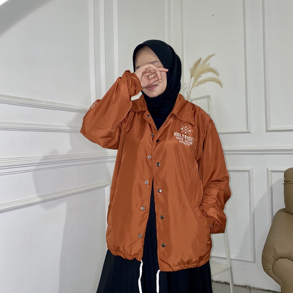 YOUTH CULTURE Coach Jacket holyrider BORDIR MUSTRAD II Jaket Coach model winbacker