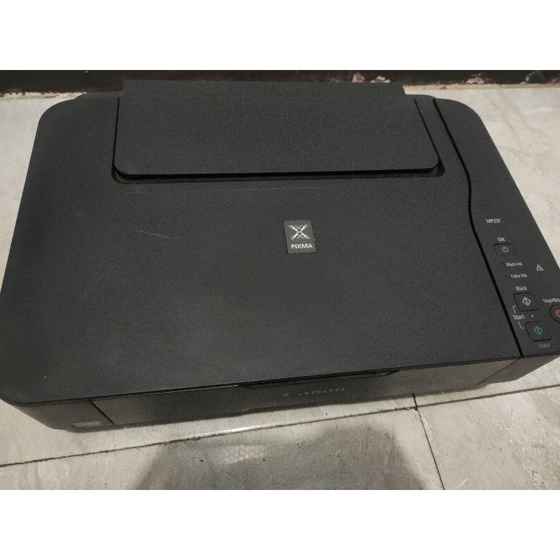 printer Canon PIXMA MP 237 normal kosongan