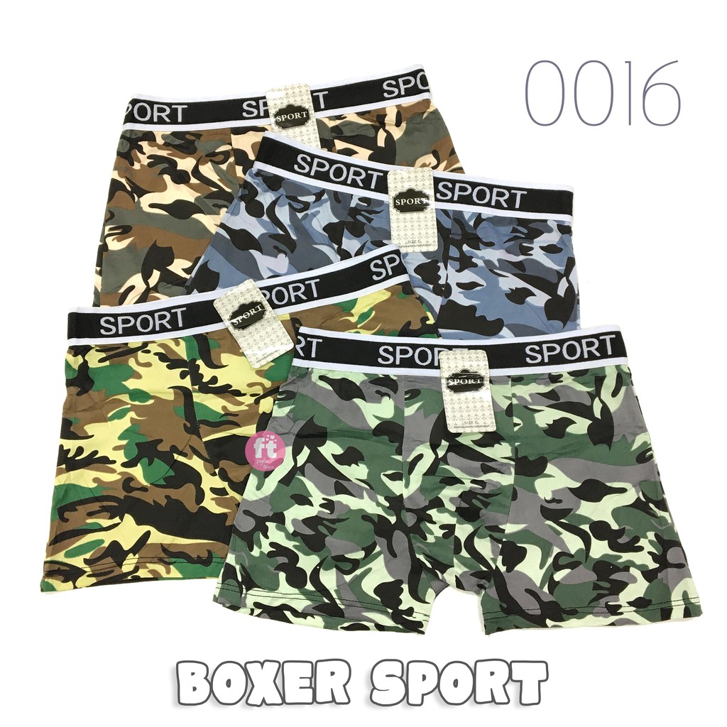 Boxer Pria Import Karet Sport / Premium Men Boxer / CDP SP