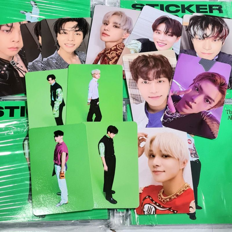NCT 127 Photocard - Official from Album Sticker (sticky /seoul city / sticker / jewel case ver.) ar 