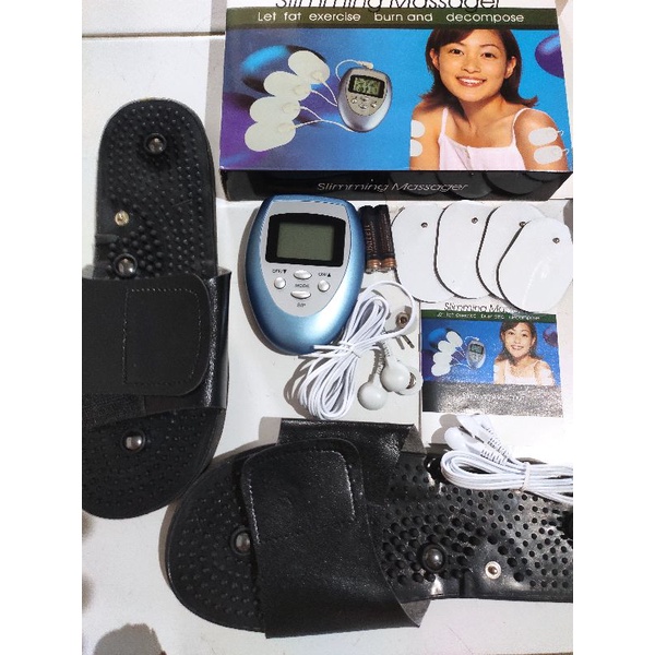 Electro Pads Digital 10 Machine with Sandal 1 pair for pain relief whole Body
