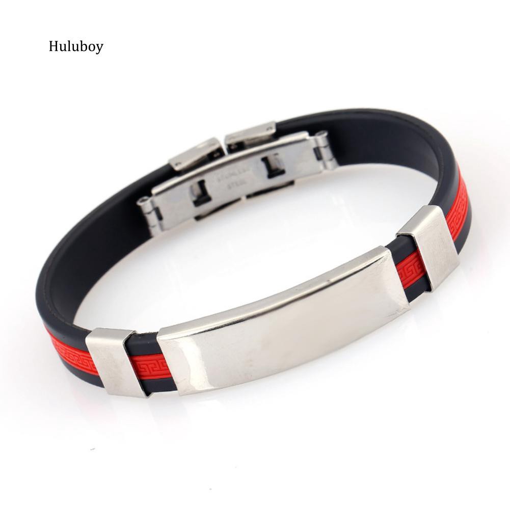 Hlby Gelang Bangle Bahan Silikon Adjustable untuk Hadiah Ulang Tahun