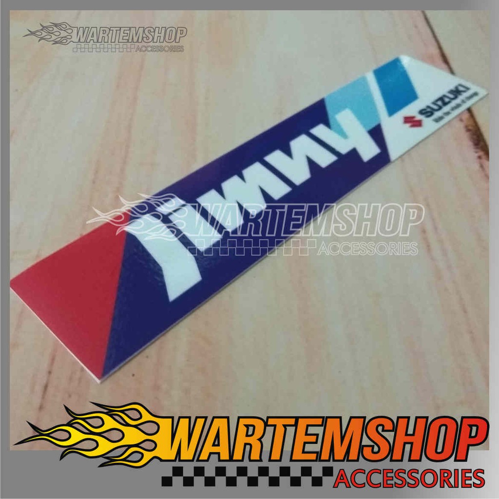 Jual STICKER KACA DEPAN MOBIL SUNSTRIPE SUZUKI JIMNY | Shopee Indonesia