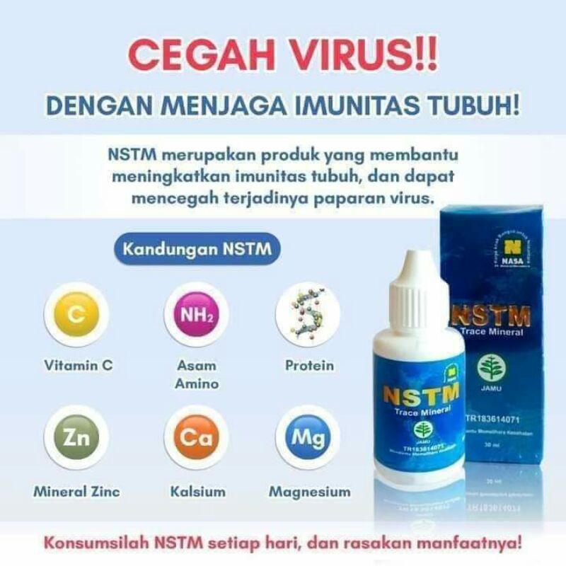 NSTM Nasa Obat tetes berbagai macam penyakit