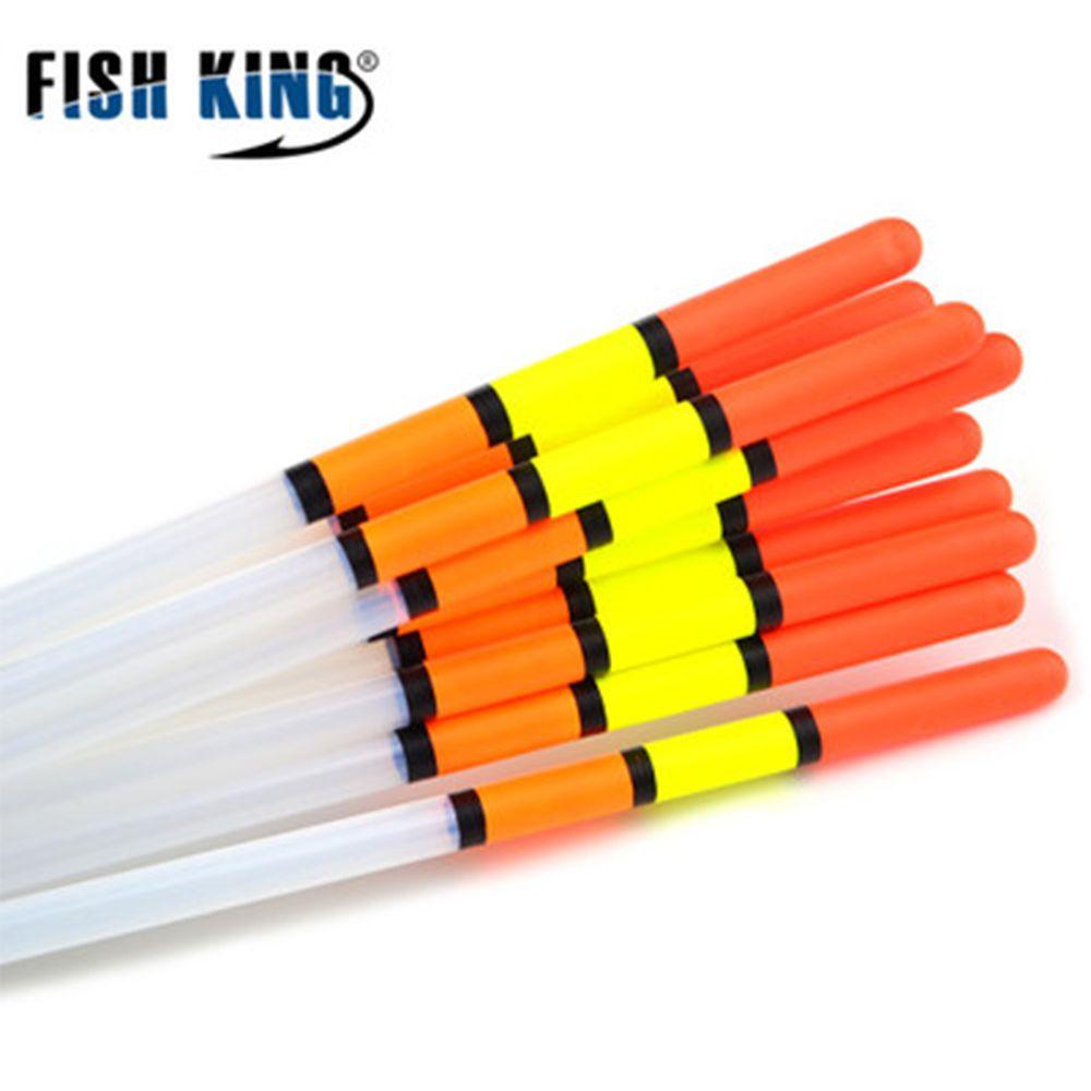 Suyo 10Pcs / Set Waggler Apung Transparan 2.0 / 3.0G Kualitas Tinggi Aksesoris Memancing Outdoor