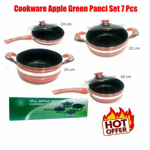 cookware  panci 7 set