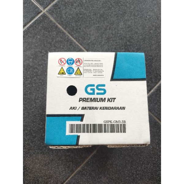 Aki GS Astra GM3-3B original 12V 3A RX king