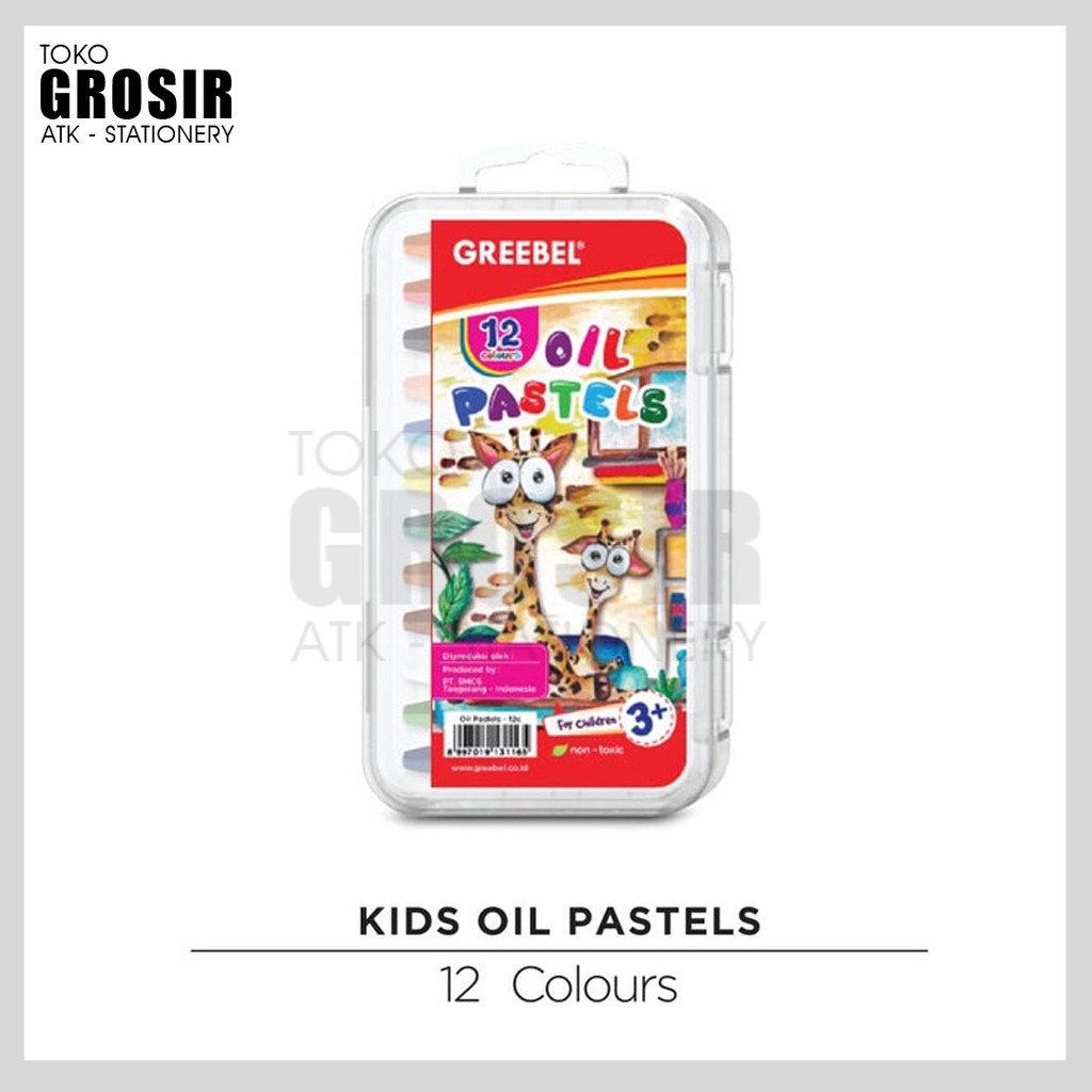 

CRAYON PASTEL GREEBEL (12 WARNA)