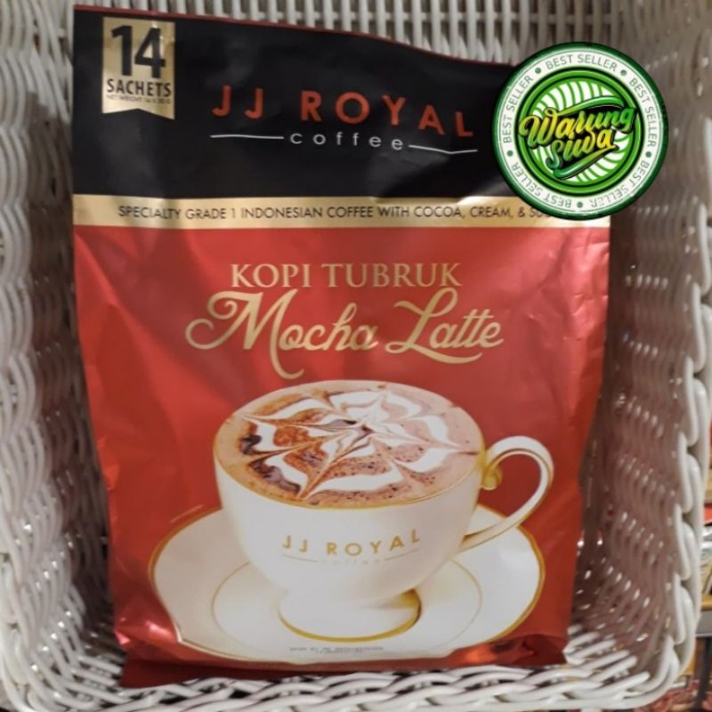 

Jj royal kopi bubuk mocha latte isi 14 pcs x 30 gram