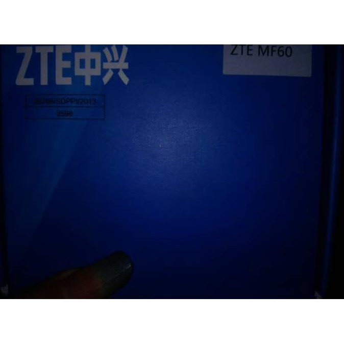 Modem Mifi Zte Mf60 Unlock