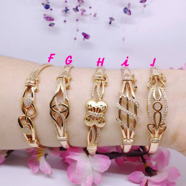 Gelang bangle korea simple xuping NEW ARRIVAL GBX-01