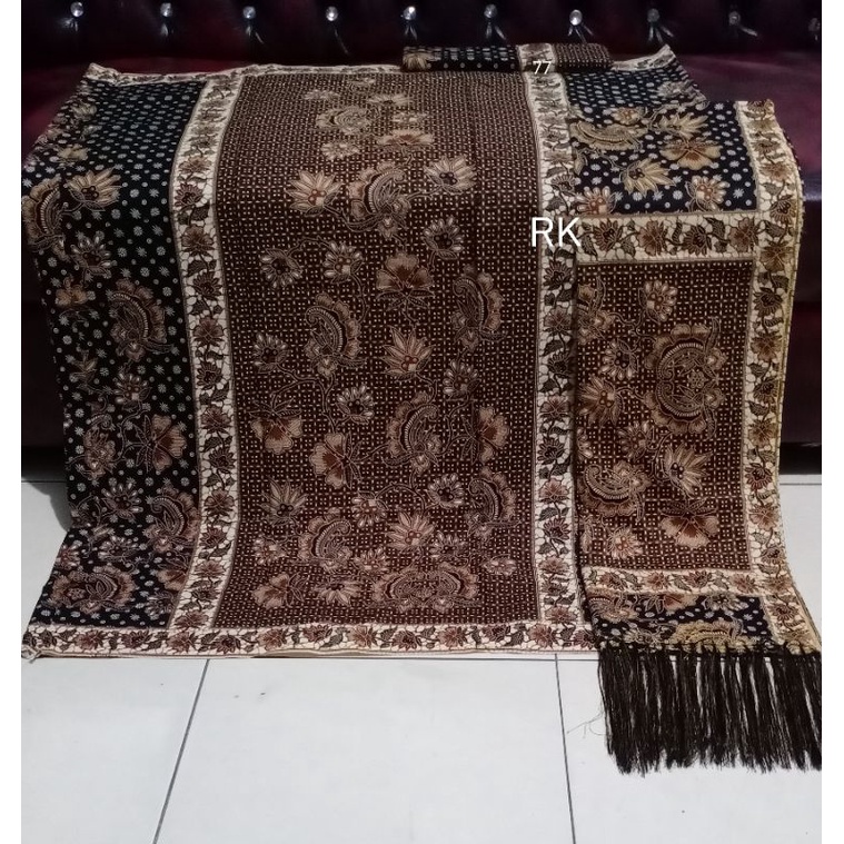 Sarung Selendang Bordir Motif Batik-3