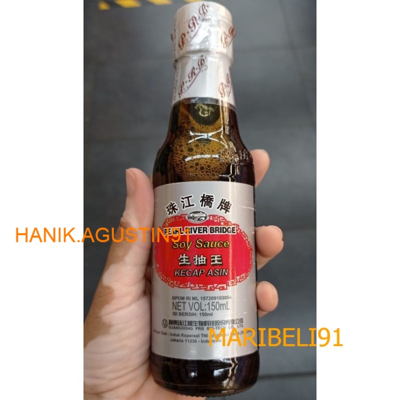 

PEARL RIVER BRIDGE ( PRB ) Supperior Soy Sauce / Kecap Asin Botol 150 ml maribeli91