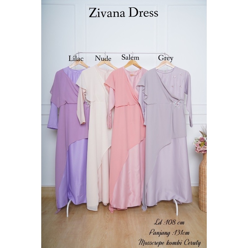 Zivana Dress/Maternity dress/Raya Collection/Baju Lebaran
