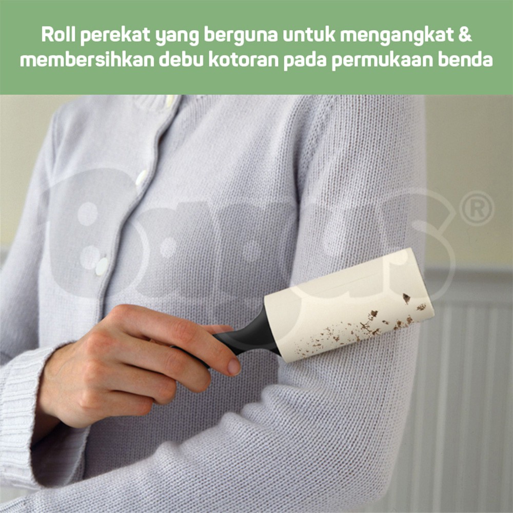 Bagus Micromate Lint Roller Cap Rol pengangkat pembersih debu 310