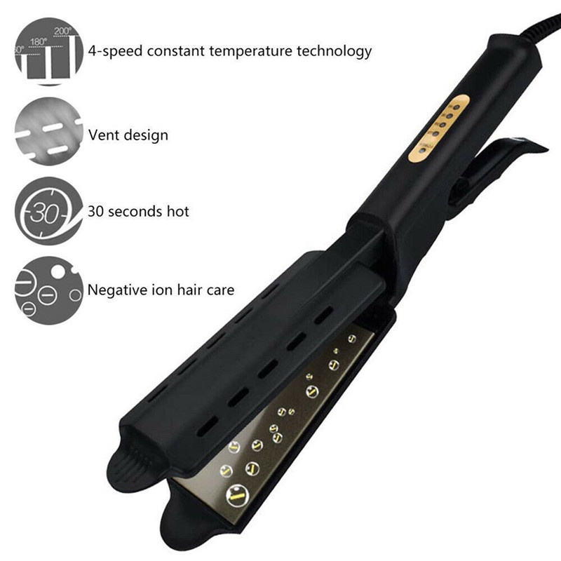 Catok BAILU EGRET Ion Flat Iron Rebonding Smoothing Salon Ionic Flat Iron Hair Straightener