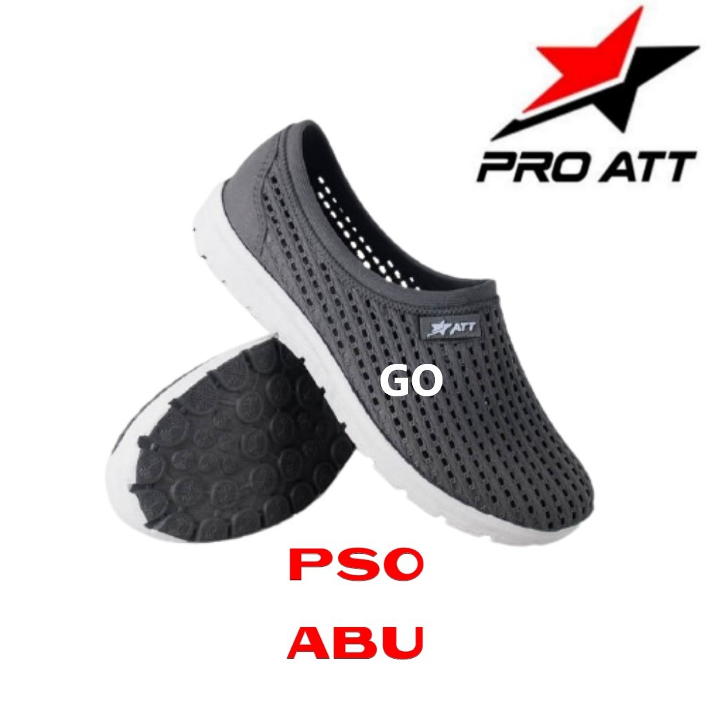 gof ATT PSO 159 SEPATU KARET SLIP ON Sepatu Cowok/Cewek Casual Anti Air Empuk Tidak Lecet Ringan