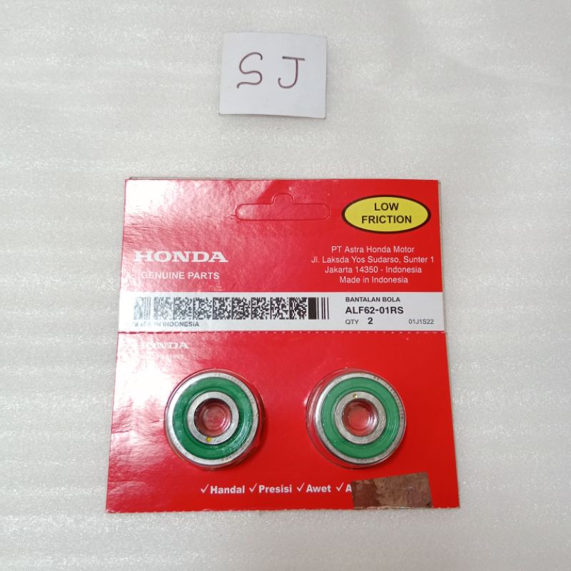 Bearing Ball SET ALF-6201-RS Asli Original Honda