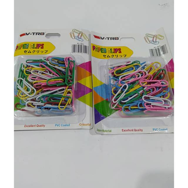 

Paper Clip Warna / Klip Kertas Warna VTRO