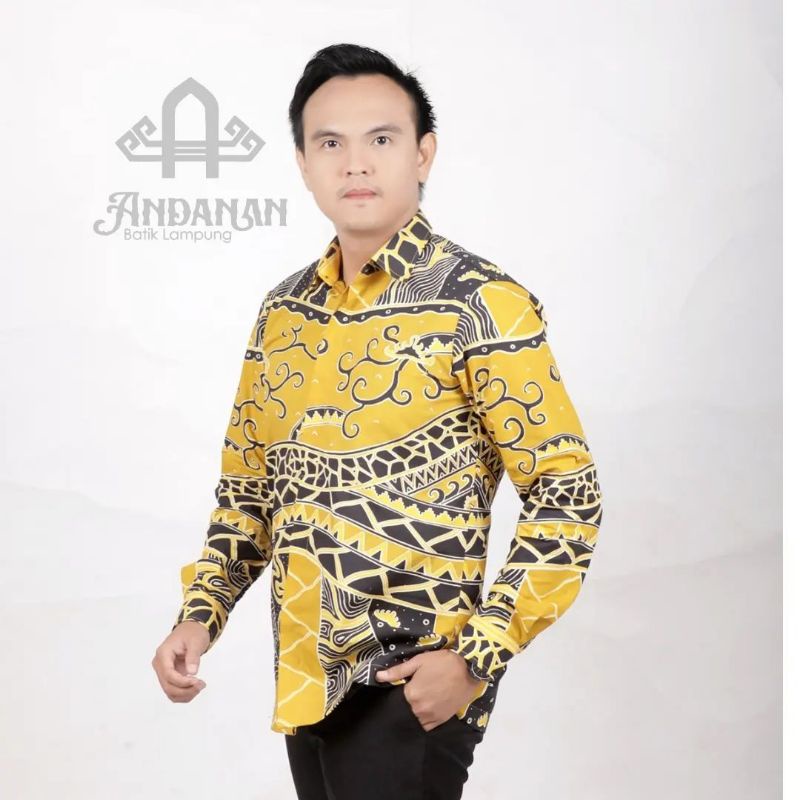 BAHAN BATIK / kain batik warna kuning