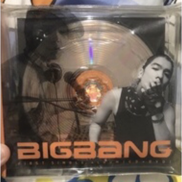BIG BANG G-DRAGON TAEYANG FIRST SINGLE ALBUM CD DVD DEBUT 2006