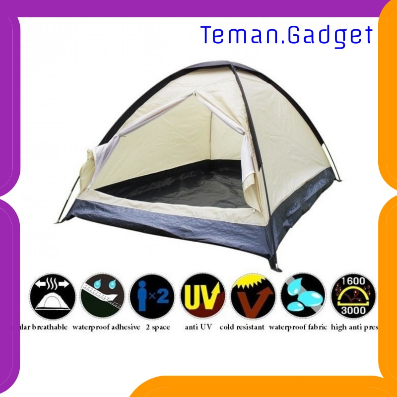 TG-ID011 DOUBLE LAYER DOOR CAMPING TENT / TENDA CAMPING - ZP32750