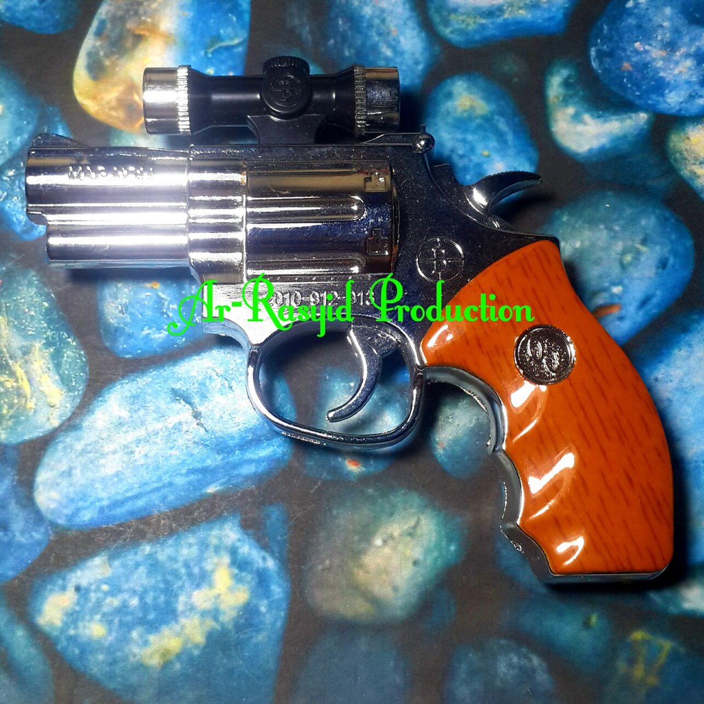 Korek Api Las Pistol Mini Laser dan Senter 1613