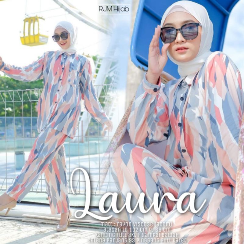 LAURA SET BY RJM HIJAB