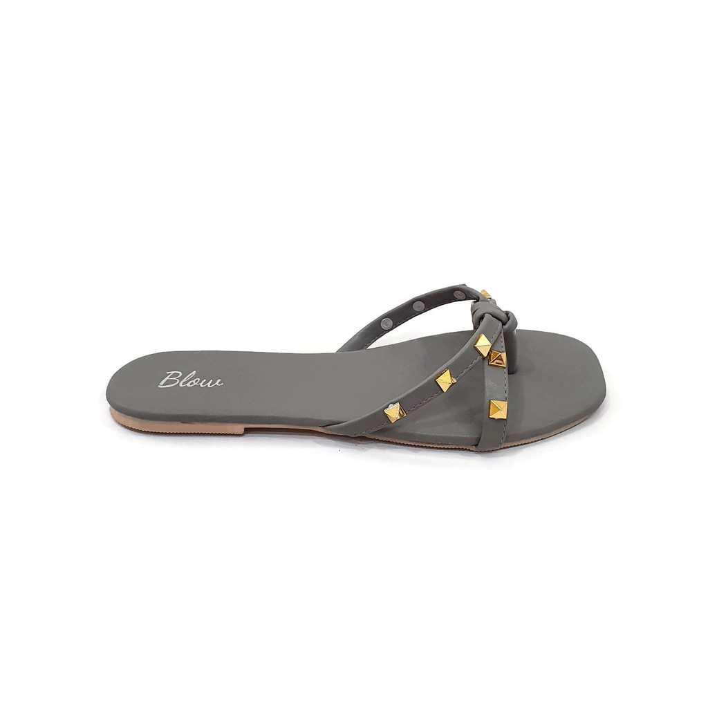 Blow Valentino Sandal Studs Wanita BLNI 0044-Grey
