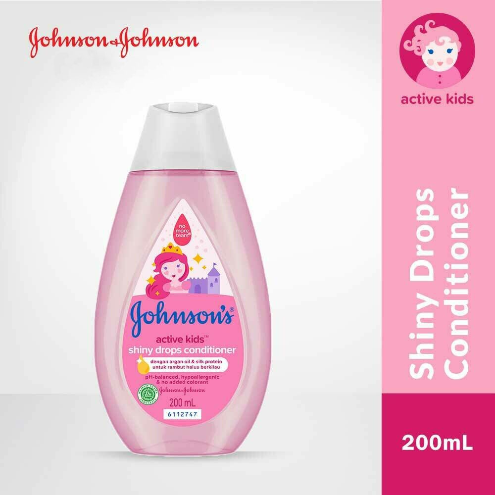 JOHNSON'S Active Kids Shiny Drops Conditioner 200ml