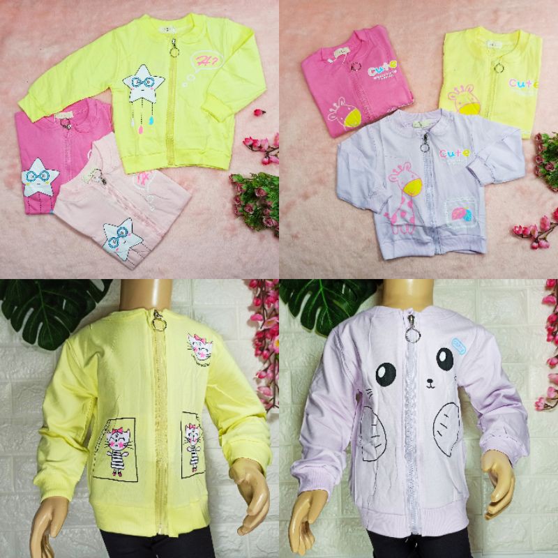 Ss#3002 Jaket Anak Size 0-2tahun / Hoodie Anak / Baju Dingin / Jaket Import