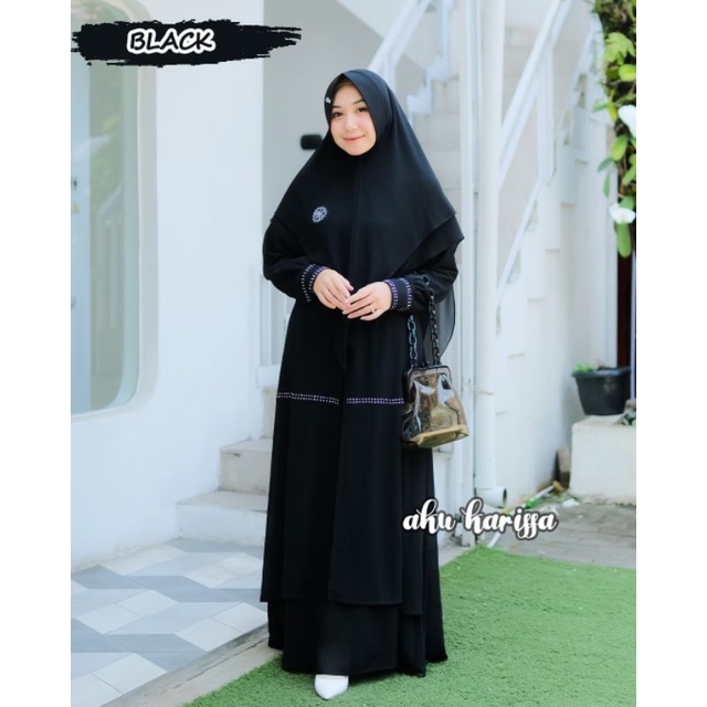 AZEERA GAMIS SET HIJAB CERUTY FULL PURING // BEST SELLER ORIGINAL AKU KARISSA //